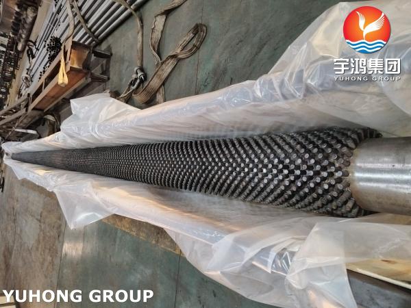 High Frequency Welding HFW Carbon Steel Studded Finned Tubes for Furnace High