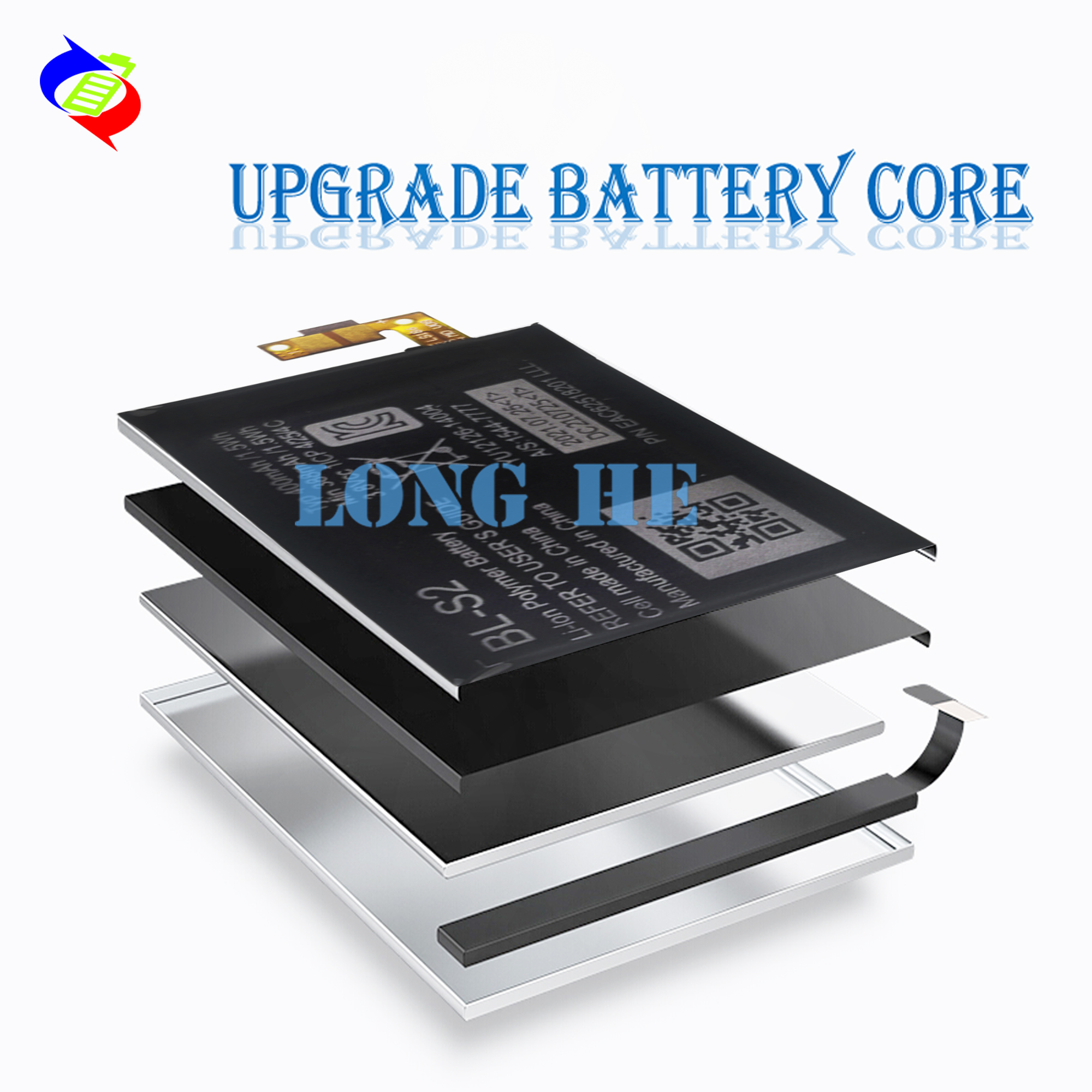 BL-S2 Battery Code 400mAh Replacement for LG G Watch W100 Mobile Version Durable Replacement