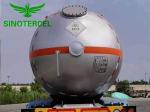 55000Ltr Gas Tank Semi Trailer Three Axles Lng Semi Trailer