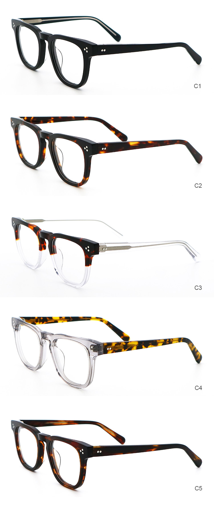 Designer Styles Fashionable Artisanal Acetate Glasses MR 98620
