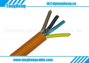 China Tear and Coolant Resistant Flexible Coloured Coded Conductors Customized PUR Cable on sale