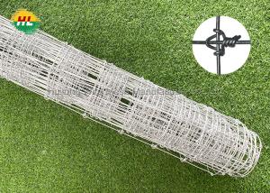 Wholesale 100m Heavy Zinc Coating Knotted Wire Mesh For Goat Horse Fencing from china suppliers