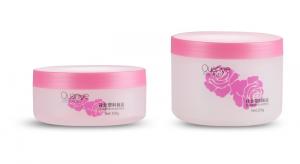 China Sleep Mask Empty Plastic Jars With Lids ,  Cosmetic Empty Beauty Containers 50 - 80ml on sale