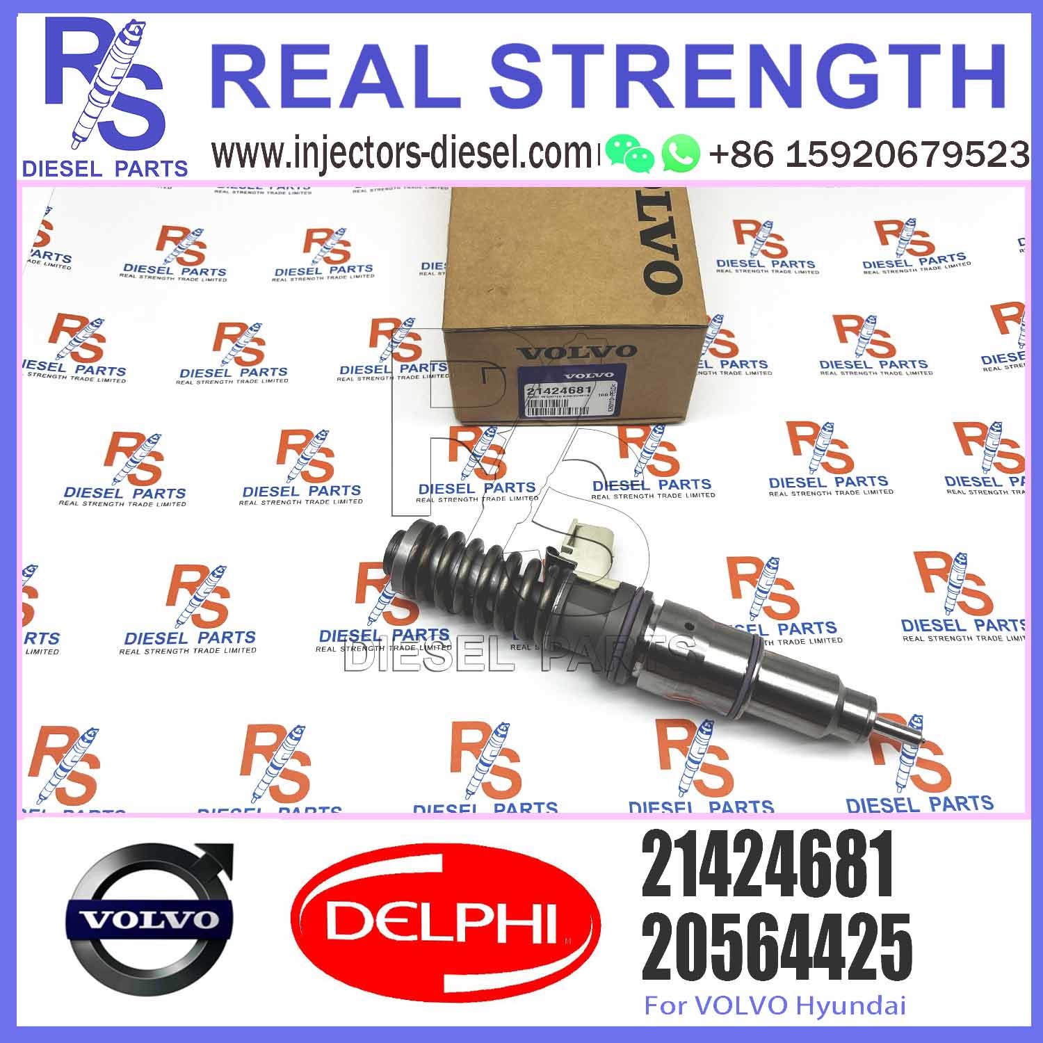 MD13 US07 Engine Diesel Injector 21424681 Unit Pump Injector Electronic Unit BEBE4G08001 For V-O-L-V TRUCK