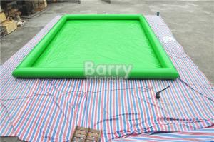 Wholesale Airtight Green 0.9mm PVC Inflatable Water Pool For Adult EN14960 from china suppliers