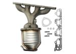 Nodular Cast Iron 2008 Chevy Malibu 2.4 Catalytic Converter 05808