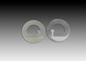 Wholesale Plastic Retail Anti Theft Labels Round Shape , 33mm Dia RF Sticker Labels Cosmetic Items from china suppliers
