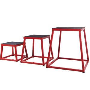 Wholesale Hot Selling GYM Cross Fitness Power Steel Plyometric Jump Box Set from china suppliers