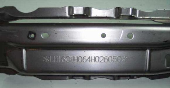 FDA Portable Dot Peen Marking Machine For Vin Number / Chassis Number