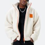 Fashion Custom Color Winter Outdoor Fleece Coat Sherpa Jacket Full Zipper up