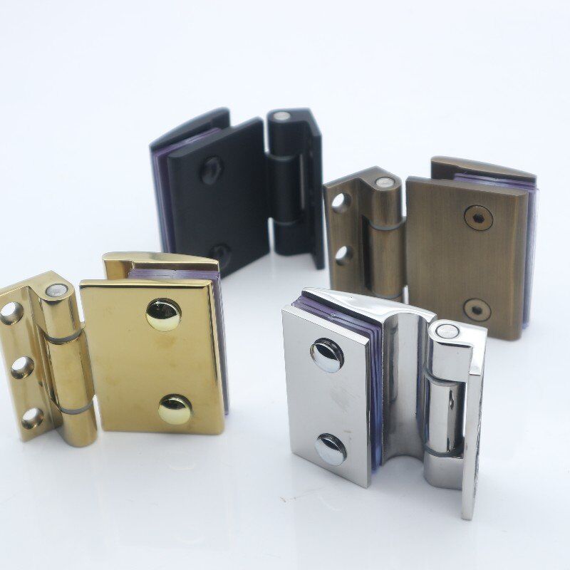 Standard Door Window Hinges 180 Degree Glass Pool Fence Adjustable Hidden Hinges