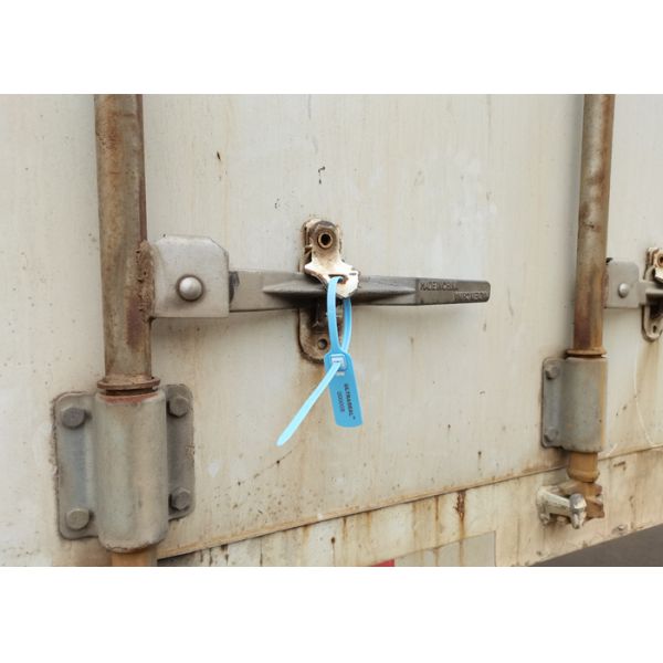 US-PS400FT Disposable Adjustable Security Ties Plastic 400Mm Length For Secure Logistics