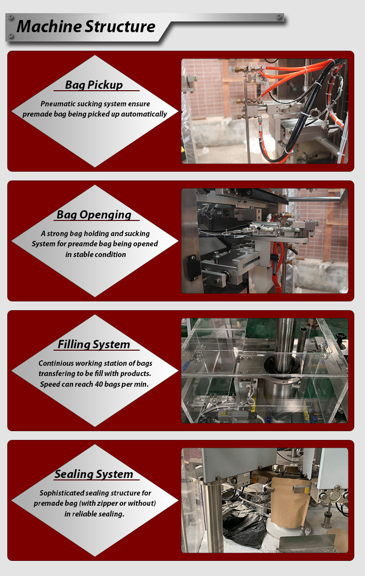 100gram Talcum Powder Filling Machine