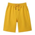 Summer 100% cotton breathable casual shorts men's and women's beach pants