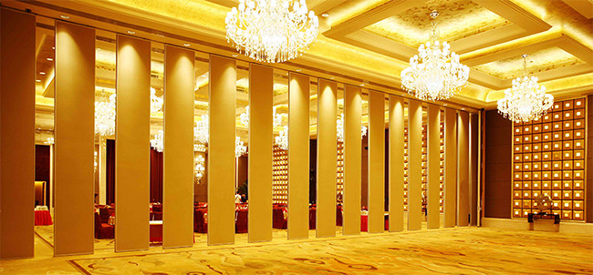 Geling Operable Wall Sliding Room Divider 100mm Thick 13M High