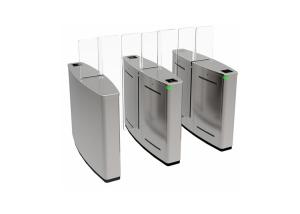 Wholesale SS304 550mm Width 40person/Min Double Wing Turnstiles from china suppliers