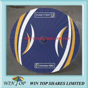 Wholesale Ad Emerate NBD paper art umbrella from china suppliers