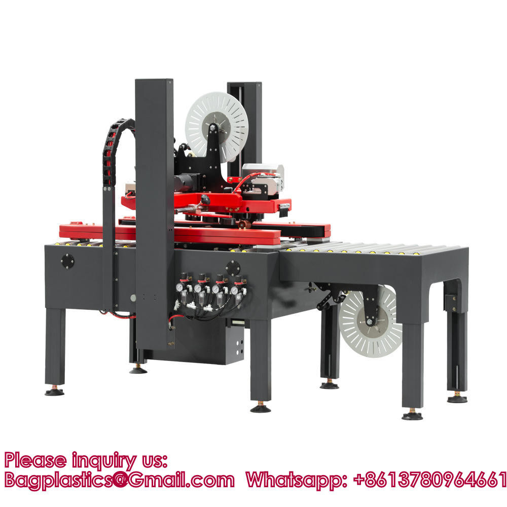 Economy Type Automatic Top & Bottom Belt Driven Carton Sealer Box Taping Machine Belts Drive Automatic Carton Sealer