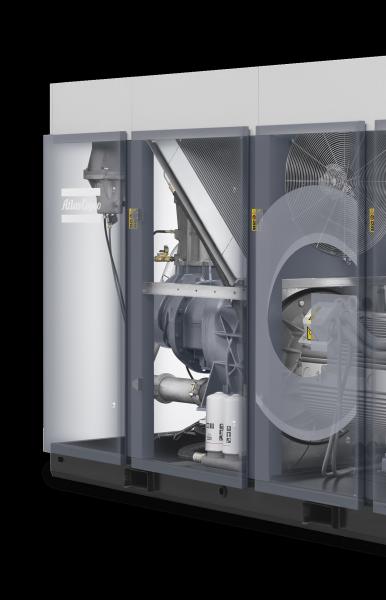 Air Cooler Oil Injected Rotary Atlas Screw Air Compressor Atlas 160kw Ga160+