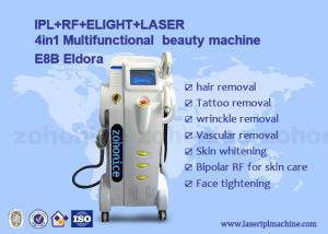 Wholesale 4in1 Mulfifunction RF nd yag laser IPL OPT SHR Professional Painless Laser Hair Removal Machine from china suppliers