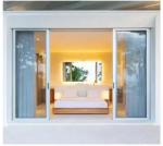 Office Home PVC Sliding Windows Reinforced Steel Upvc Window Sliding Door