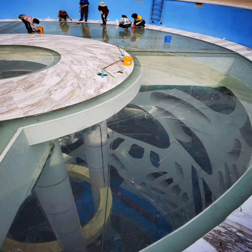 Transparent Acrylic Panel Perfect for Above Ground Swimming Pools in Outdoor Settings
