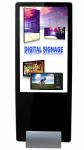 55inch super slim shopping mall kiosk design narrow bezel lcd digital signage