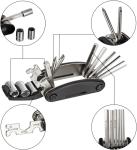 Bike Repair Tool Kit - 16 in 1 Bicycle Multitool Mountain Bike Tool Cycling
