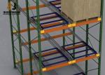 100-120kg/Layer Light Duty Storage Rack , Warehouse Powder Coated Steel Rack