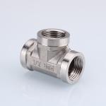 Size 10mm Stainless Steel Pipe Fittings 201 Threaded T Pipe Fitting