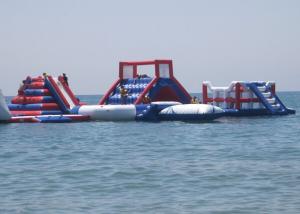 Wholesale Crazy Adult Inflatable Water Parks For Lake , Beach , Ocean Heat - Resistance from china suppliers