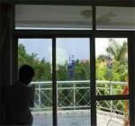 1.52 * 30m Security Window Film , PET Clear Impact Resistant Window Film