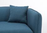 Durable Modern Living Room Furniture Comfortable Fabric Sofa Wooden Frame