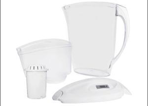 Wholesale High PH Alkaline Water Filter Jug , 4 Stage Brita Water Filtration Pitcher Fits For Fridge Door from china suppliers
