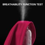 Breathable Custom Football Jerseys Soft Resist Moisture Wicking Red Football