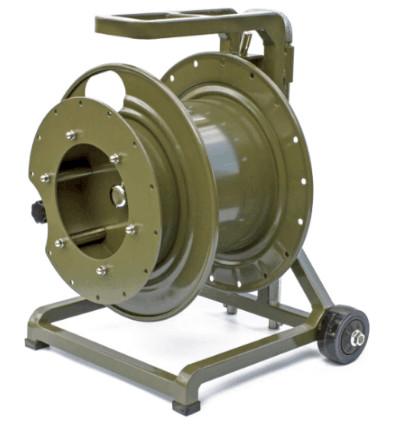 500 Foot Kevlar Armored Tactical Fiber Cable With Stainless Steel Connectors