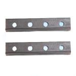 Casting Rolled Railway Fish Plates 38kg 30kg 24kg Specification