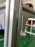 Aluminum alloy workbench aluminum tube profile silver white