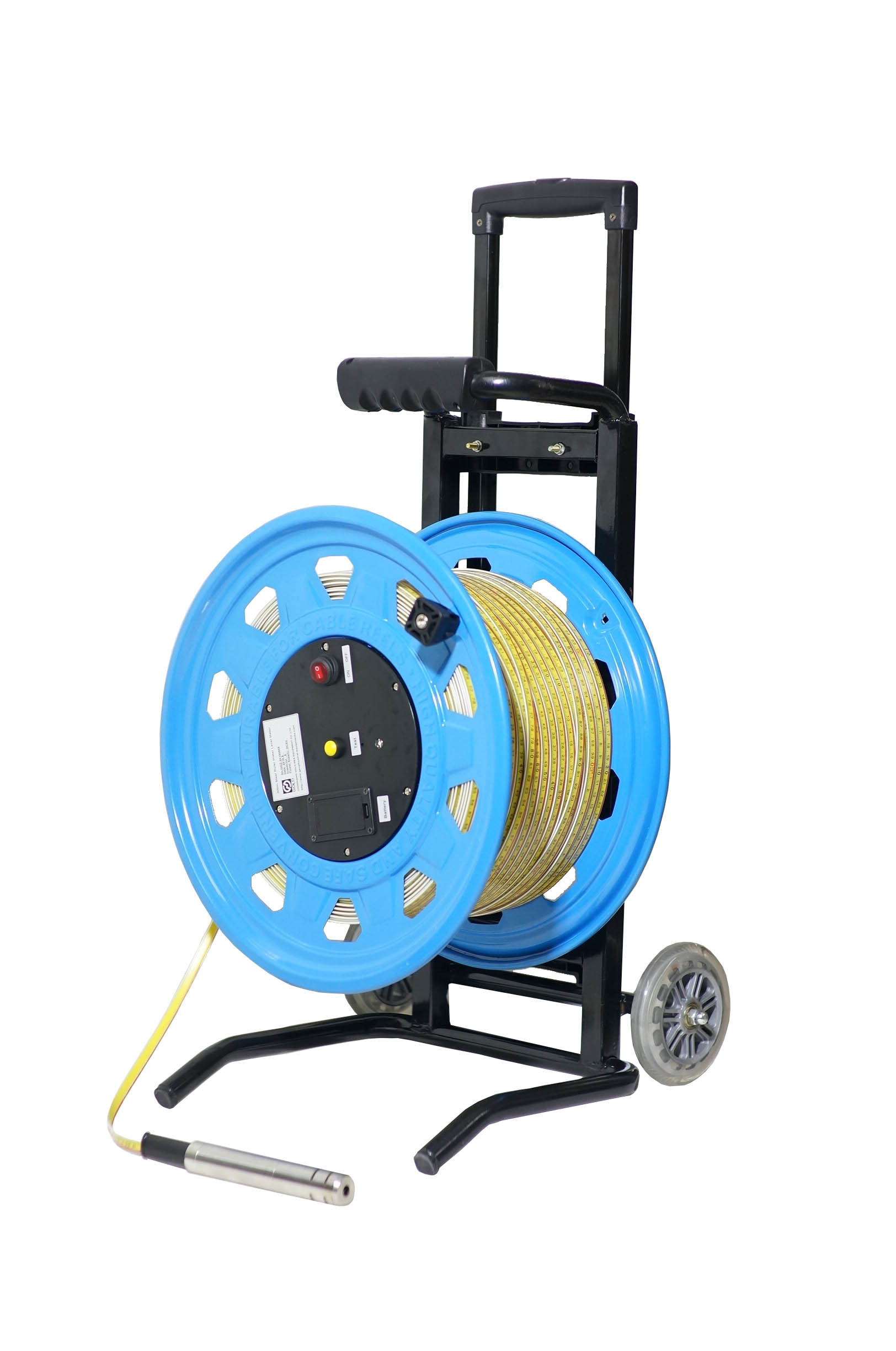 Portable Water Level Meter 30-500M Underground Well Deep Water Level Gauge