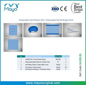 Wholesale Hospital Use Disposable Surgical Biopsy Drape Pack With CE ISO from china suppliers