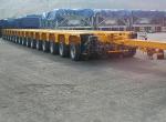 Transporting Heavy Construction Machinery Spmt Trailer