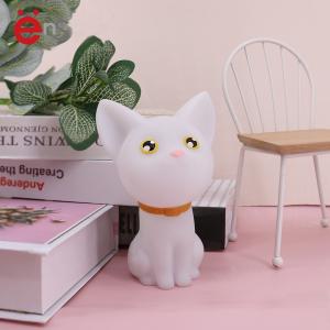 Wholesale Bedroom Night Lights Lamps White 3D Kat Non Phthalate Pvc Material ODM from china suppliers