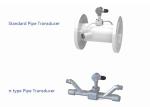 Doppler In Line Pipe Type Ultrasonic Flow Meters For Waste Water Treatment