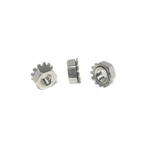 China Grade A 304 Stainless Steel Nuts Reversible Keps K Lock Nuts Self Locking on sale
