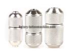 Auto Lock Stainless Steel Tattoo Grips , Tattoo Needle Grip For Tattoo Machine