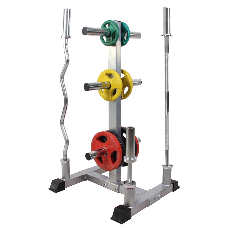 Befreeman Steel Vertical Barbell Rack Gym Equipment Accessory Medium Loader Type