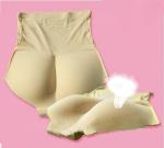 FP002 Ladies high waist silicone one piece seamless padded panties