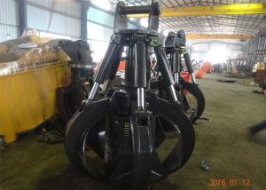 Wholesale Multi Color Orange Peel Bucket , Hydraulic Clamshell Bucket Excellent Wear Resistance from china suppliers