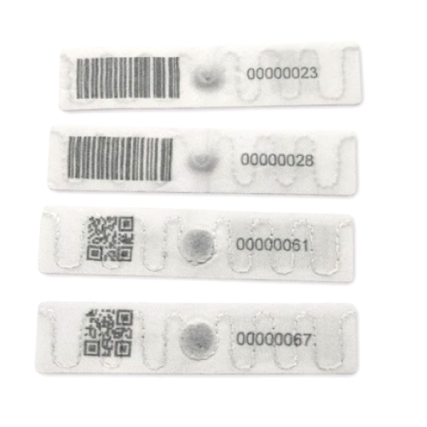 Full Automatic Textile RFID Laundry Tag Personalization Machine for UHF chip ( Ucode 8/ Ucode9) Data encoding and Eelectronic Performance testing