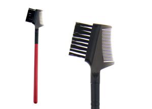 Wholesale Beauty Cosmetic Eye Brow Brush Comb / Double Ended Eyebrow Brush from china suppliers